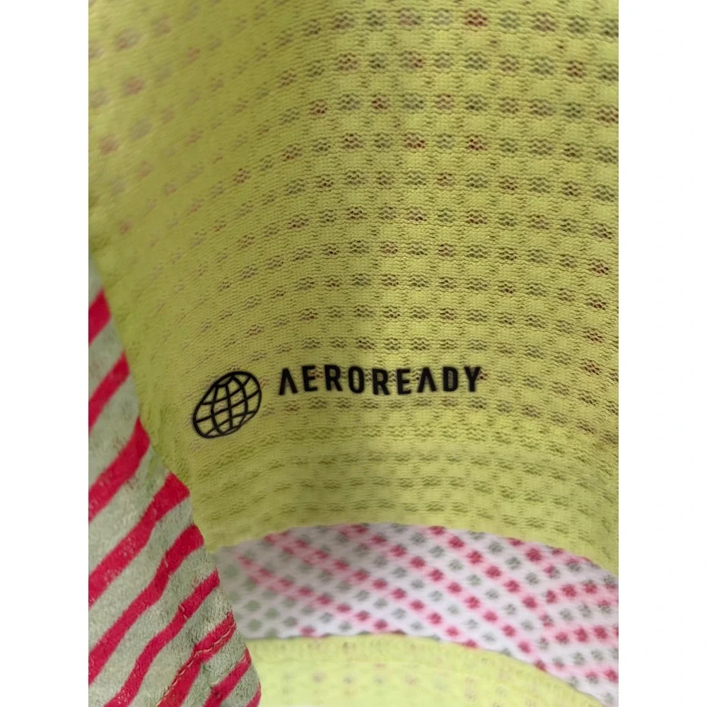 Adidas Terrex Agravic Trail Running Shirt Mens Large Pulse Lime Aeroready Mesh